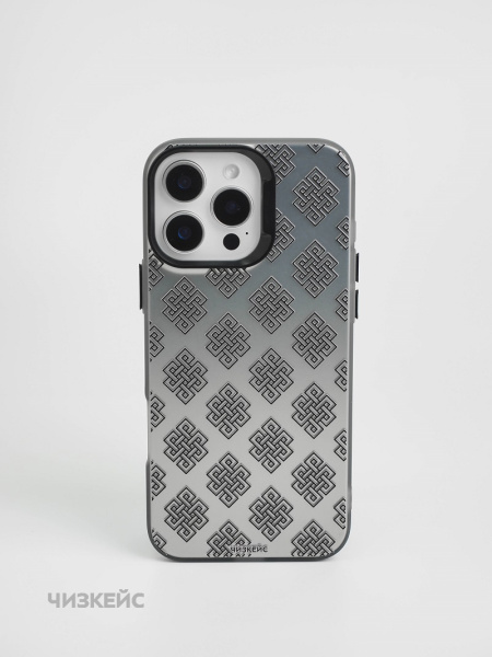 Чехол Чизкейс MagSafe iPhone 16 Pro Max Улзы черный