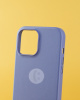 Чехол Apple Leather Case iPhone 13 Pro лавандовый