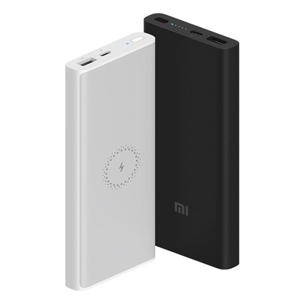 Внешний аккумулятор Xiaomi Mi Power Bank Wireless Youth 10000 mAh черный