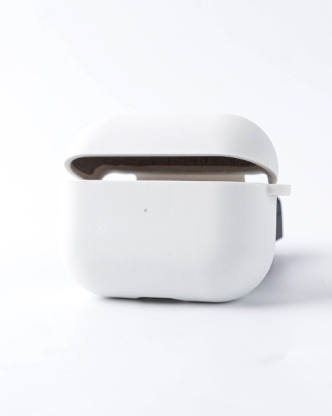Чехол Apple AirPods 1/2 Silicone Case белый