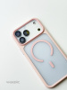Чехол MOSBROS Comfortable Magsafe iPhone 17 Pro розовый