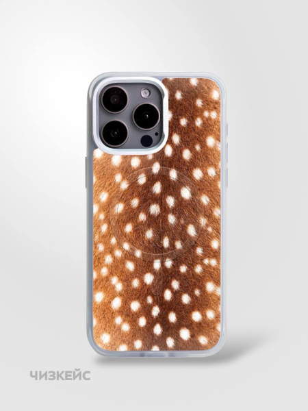 Магнитная панель Чизкейс iPhone 15 Pro Max Бэмби