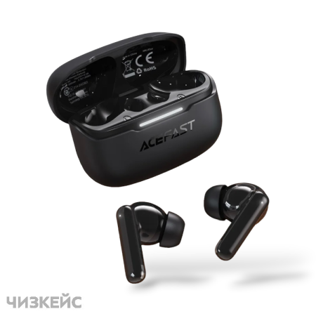 Наушники беспроводные AceFast W5 ANC (Bluetooth 5.4) черный