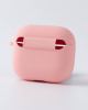 Чехол Apple AirPods 1/2 Silicone Case розовый фламинго