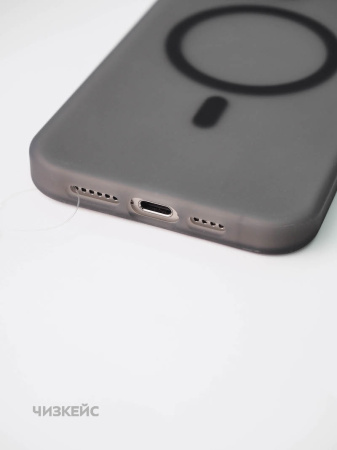 Чехол Дайкири Magsafe iPhone 15 Pro Max черный
