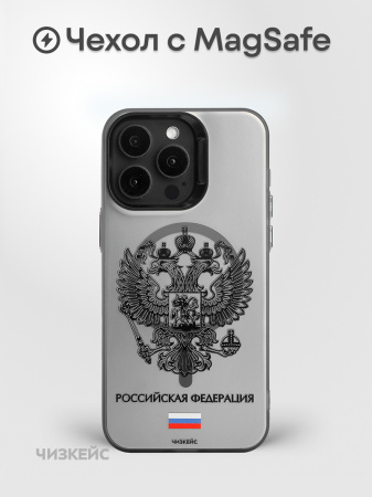 Чехол Чизкейс MagSafe Федерация черный