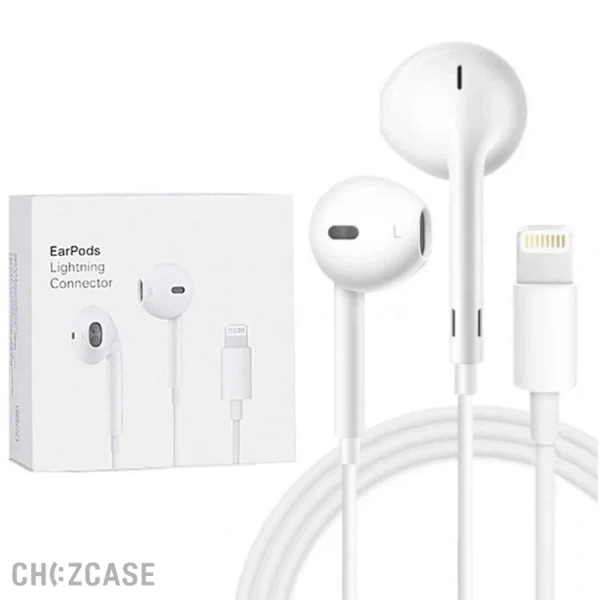 Гарнитура Apple Lightning EarPods белый