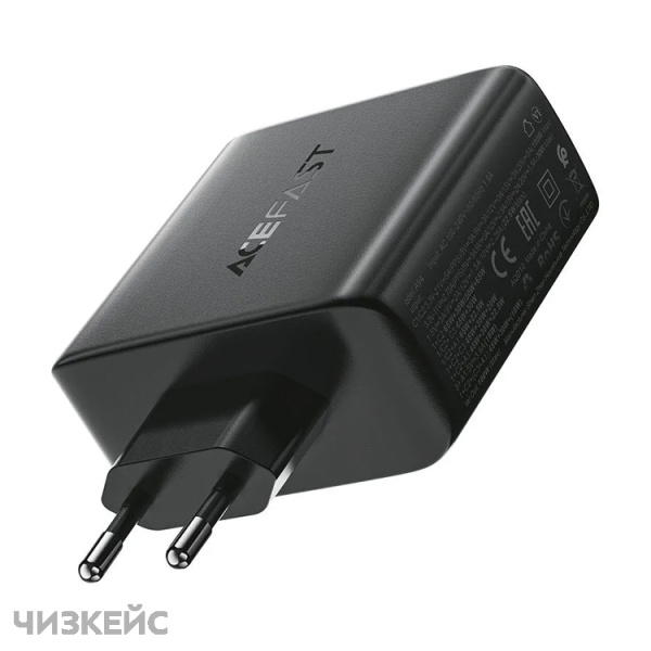 СЗУ AceFast A94 (1USB-A, 3USB-C, 3.0A, QC3.0, PD 100W) черный