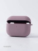 Чехол Apple AirPods 4 Silicone Case сирень