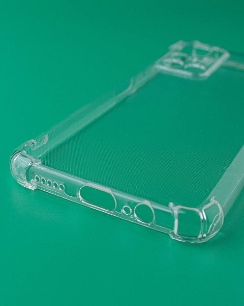 Чехол- накладка PP усиленный Samsung A04s силикон прозрачный