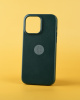 Чехол Apple Leather Case iPhone 13 Pro зеленый
