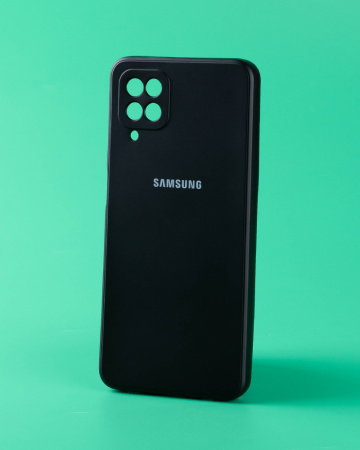 Чехол- накладка Silicone Cover Samsung A24 4G черный