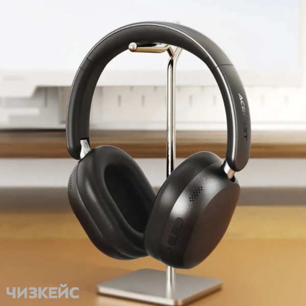 Наушники беспроводные AceFast H12 ANC (Bluetooth 5.4) полноразмерные черный