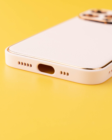 Чехол- накладка Glam iPhone X/XS белый