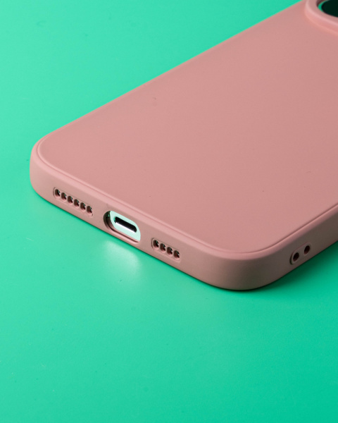 Чехол MY COLORS iPhone 14 Pro Max силикон розовый фламинго