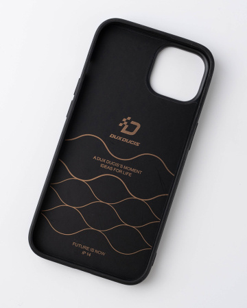 Чехол- накладка Dux Ducis FINO iPhone 13 Pro силикон черный