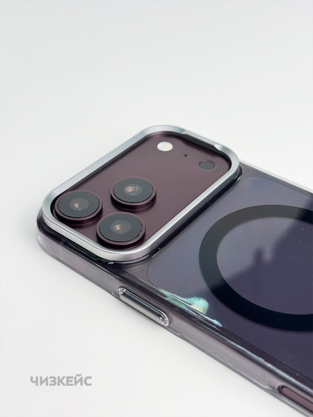 Чехол Невесомость iPhone 17 Pro Max/18 Pro Max MagSafe черный