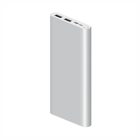 Внешний аккумулятор Xiaomi Mi Power Bank 3 10000 mAh (2USB, Type-C, 22.5W) серебро