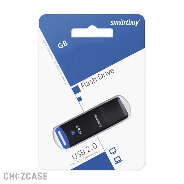 USB-накопитель 64 GB SmartBuy Easy черный