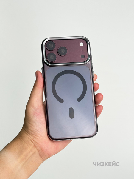 Чехол Невесомость iPhone 17 Pro Max/18 Pro Max MagSafe черный
