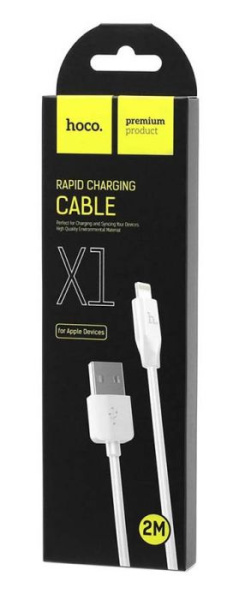 USB-кабель HOCO X1 iPhone Lightning 2 м белый