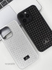 Чехол Swarovski Varnish iPhone 13 Pro Max серебро
