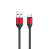 USB-кабель LDNIO LS431 Type-C (2.4А) 1 м красный