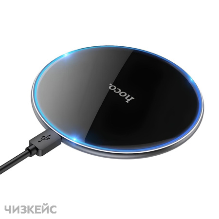 Беспроводное зарядное устройство HOCO CW6 Pro (3A, 15W) черный