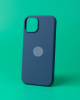 Чехол Apple Silicone Case Magsafe iPhone 13 Pro силикон темно-синий