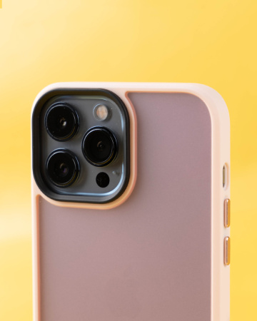 Чехол- накладка Fusion iPhone 13 розовый
