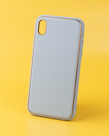Чехол- накладка Glam iPhone 12 Pro Max голубой