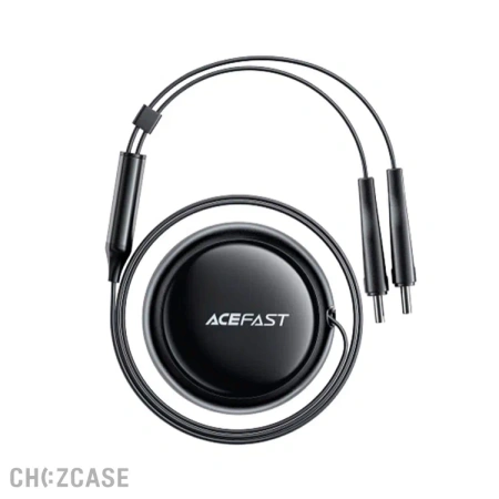 АЗУ-USB AceFast B13 (1USB-A, 2USB-C, 3.0A, QC3.0, PD 53W) + кабель Type-C черный