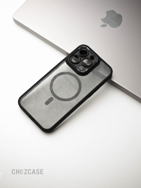 Чехол Darkside Magsafe iPhone 15 Pro Max черный