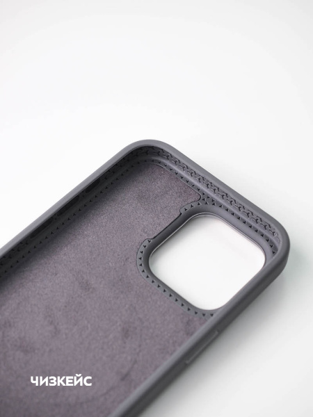 Чехол Сафари Magsafe iPhone 16 Pro Max черный
