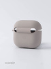 Чехол Apple AirPods 4 Silicone Case бежевый