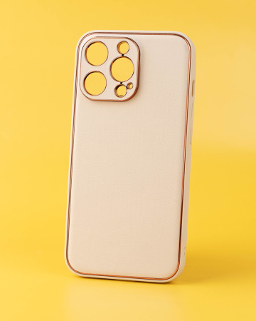 Чехол- накладка Glam iPhone X/XS золото