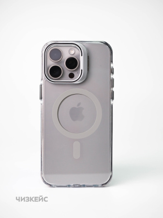 Чехол Тактик Magsafe iPhone 16 Pro Max серый