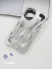 Чехол Тату iPhone 14 Pro серебро