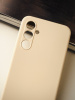 Чехол Silicone Cover Samsung S23 Ultra белый
