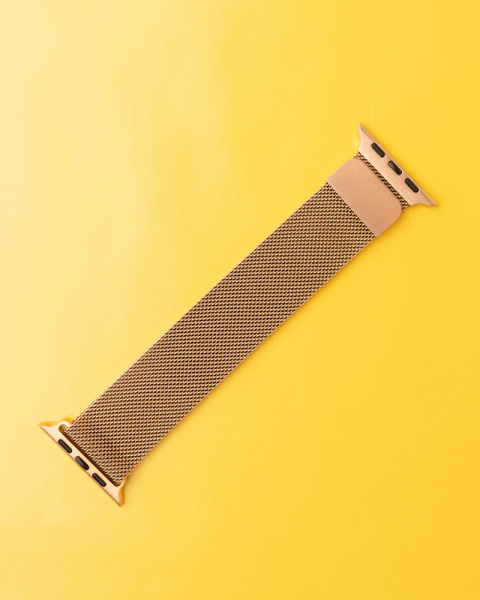 Ремешок Apple Watch 38/40/41 мм миланская петля розовое золото