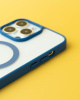 Чехол Magnetic Case iPhone 14 Pro синий