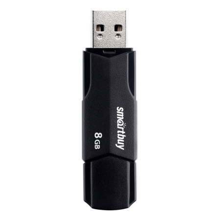 USB-накопитель 8 GB SmartBuy CLUE черный