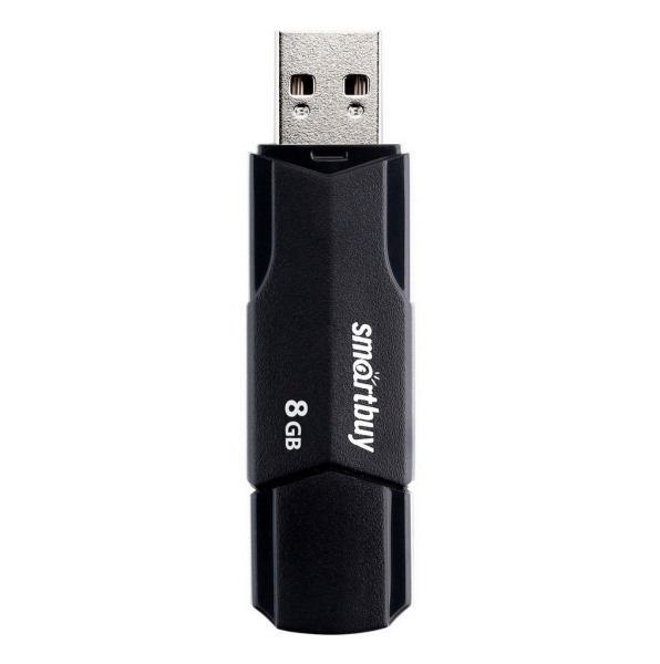 USB-накопитель  8 GB SmartBuy CLUE черный