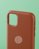 Чехол Eco-Leather iPhone 13 Pro коричневый