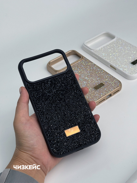 Чехол Swarovski iPhone 17 черный