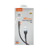 USB-кабель LDNIO LS561 Type-C (2.4А, угловой) 1 м черный/оранжевый