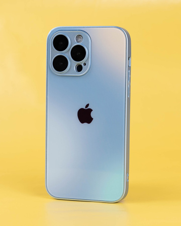 Чехол- накладка Galactic iPhone 11 голубой