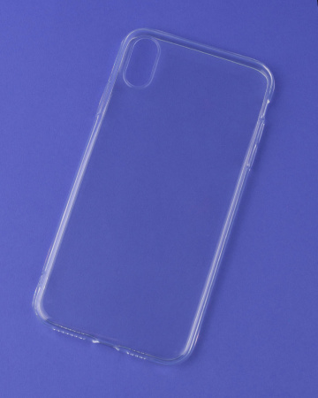 Чехол- накладка PP iPhone X/XS силикон прозрачный