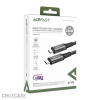 USB-кабель AceFast C1-09 Type-C/Type-C (PD 240W) 1 м черный