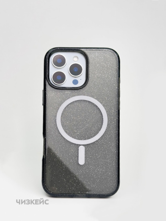 Чехол Звездопад iPhone 16 MagSafe черный
